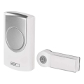 Campana inalámbrica 3xAA/1xCR2032 IP44 blanco/plata