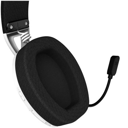 Canyon - Auriculares inalámbricos con micrófono 400 mAh blanco