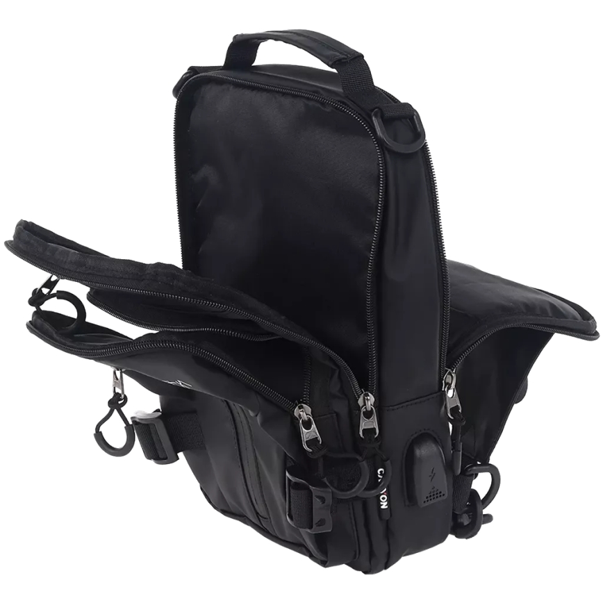 Canyon - Bolso bandolera 3,5 l negro