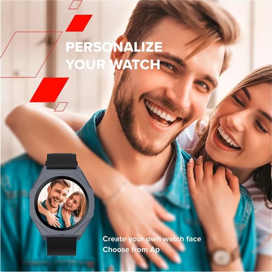 Canyon - Reloj inteligente OTTO IP68 negro