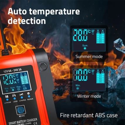 Cargador de baterías 110 W/230 V