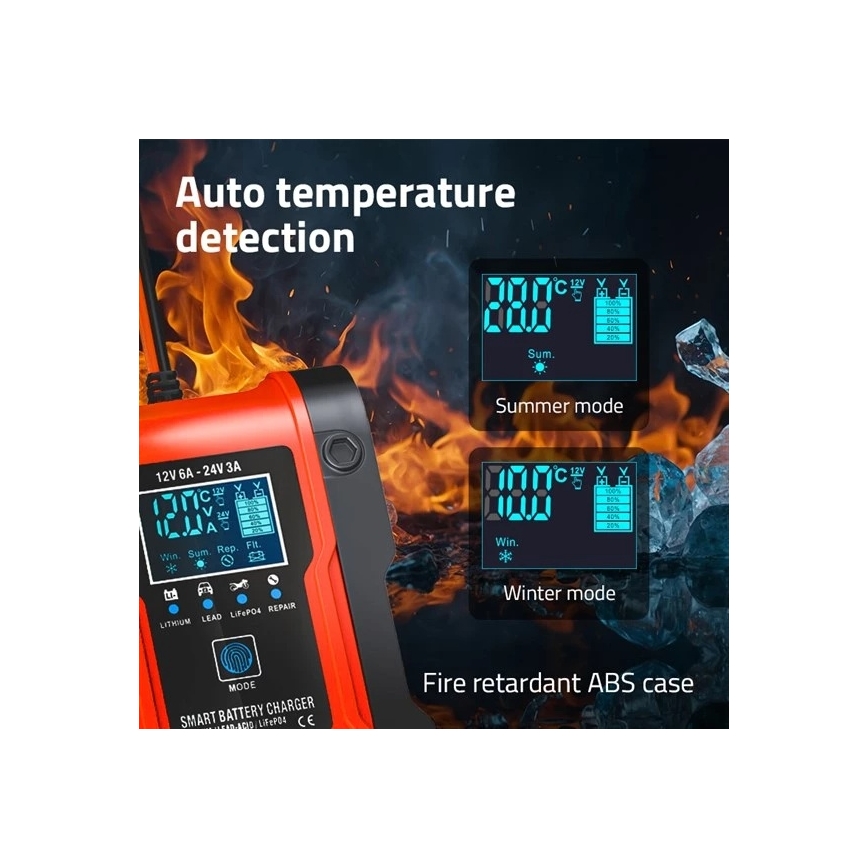 Cargador de baterías 110 W/230 V
