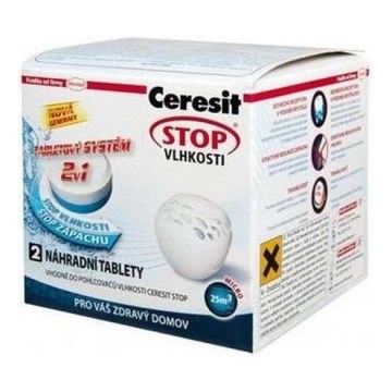 Ceresit - Tabletas para deshumidificador 2 en 1 PEARL 2x 300 g neutras