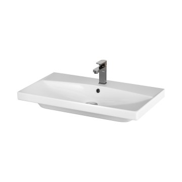 Cersanit K35-061 - Lavabo encastrado CITY 45,5x80,5 cm cerámica/blanco brillante