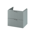 Cersanit S1015-015 - Mueble de baño suspendido para lavabo TIRSO 60x45 cm, verde menta