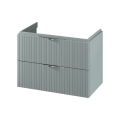 Cersanit S1017-001 - Mueble suspendido para lavabo TIRSO 80x55x45 cm en color menta