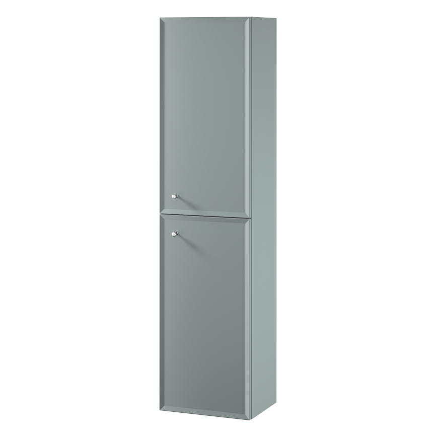 Cersanit S1021-012 - Mueble de baño suspendido MILLE 40x160x30 cm verde menta