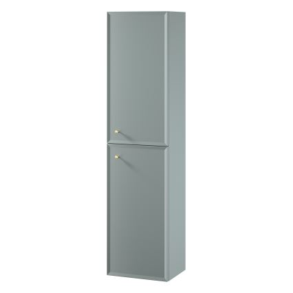 Cersanit S1021-012 - Mueble de baño suspendido MILLE 40x160x30 cm verde menta