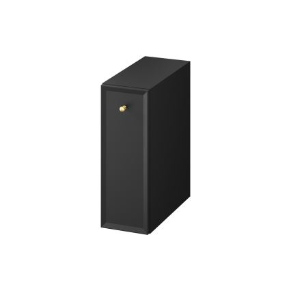 Cersanit S1022-007 - Mueble de baño suspendido MILLE 20x45 cm negro mate