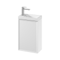 Cersanit S801-568 - Mueble de baño suspendido con lavabo MILLE 40x22 cm blanco