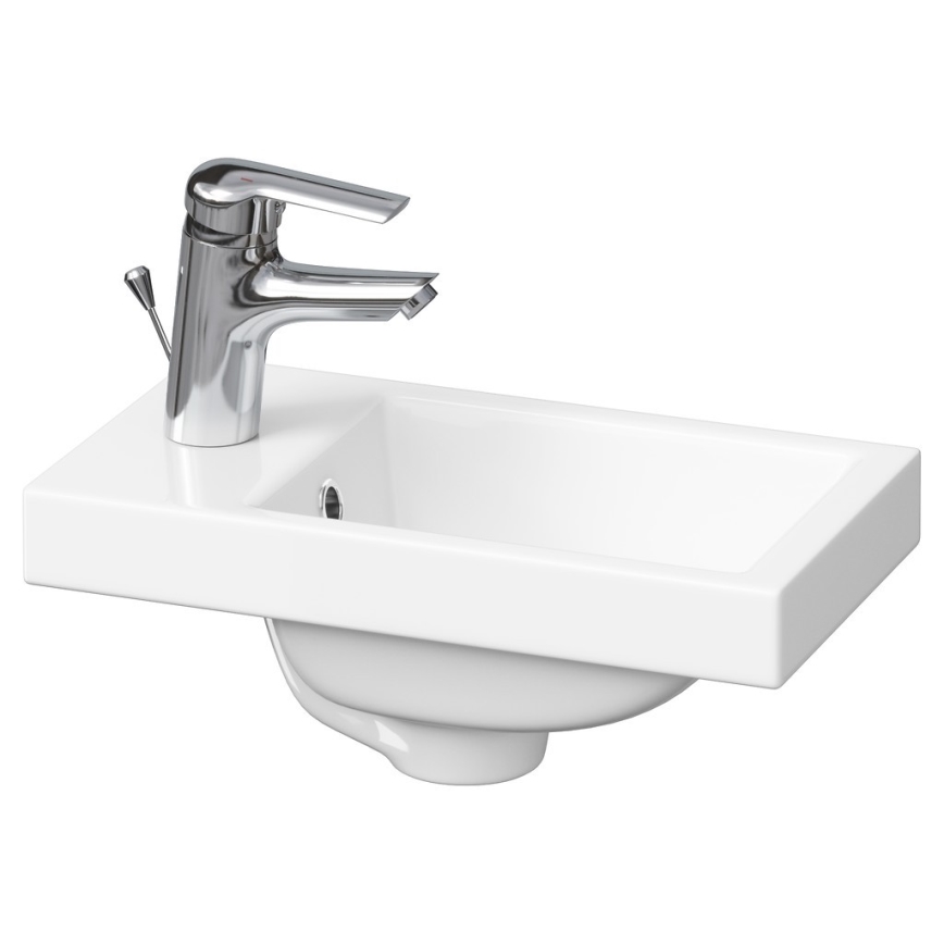 Cersanit S801-570 - Mueble de baño suspendido con lavabo MILLE 40x22 cm color menta