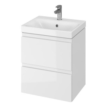 Cersanit S929-012 - Mueble de baño suspendido bajo lavabo MODUO 49,4x39,7 cm blanco brillante