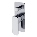 Cersanit S951-374 - Grifo de ducha para instalación empotrada LARGA cromo brillante