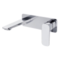 Cersanit S951-386 - Grifo de lavabo para instalación empotrada LARGA cromo brillante