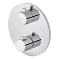 Cersanit S951-564 - Grifo de ducha termostático para instalación empotrada ZEN cromo brillante