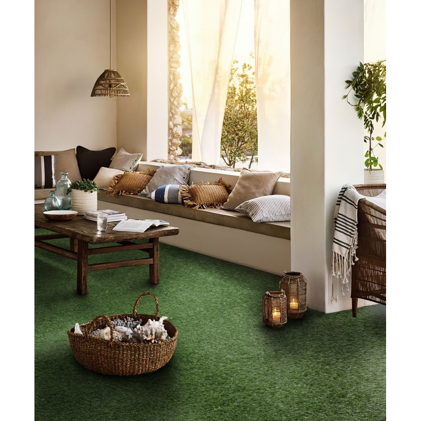 Césped artificial BELLIN 133x300 cm 18 mm verde