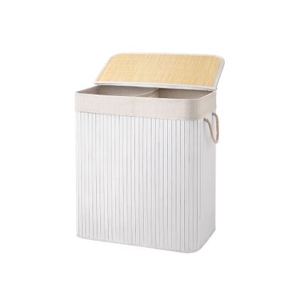 Cesto de ropa GUS blanco
