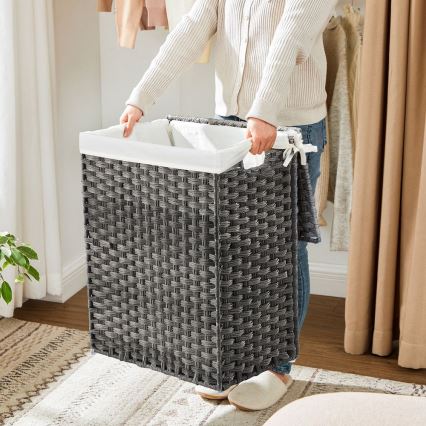 Cesto para ropa BLAINE gris