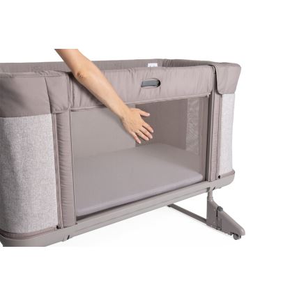 Chicco - Cuna para bebé 3en1 NEXT2ME FOREVER gris