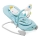 Chicco - Hamaca vibratoria para bebé BALLOON Froggy con melodía 2xAA + 1xLR20 azul