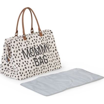 Childhome - Bolso cambiador MOMMY BAG leopardo