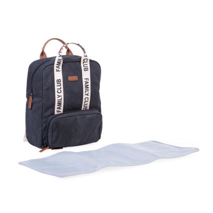 Childhome - Mochila de Pañales para Bebé FAMILY CLUB negro