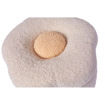 Childhome - Taburete FLOR diá. 35 cm color crema