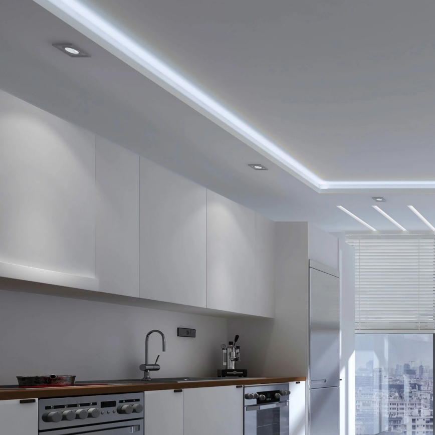 Cinta LED baño 5m 28W/12V IP65 6500K