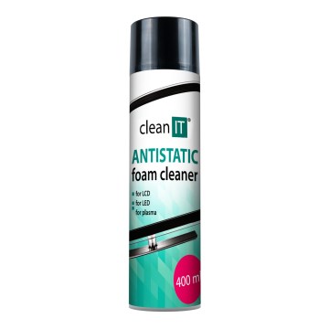 CLEAN IT CL-172 - Espuma de limpieza antielectrostática para pantallas 400 mm