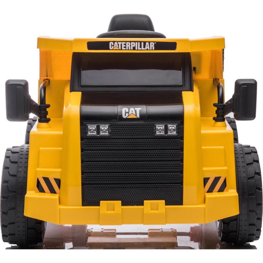 Coche eléctrico cargador CAT 60W/4500 mAh amarillo/negro