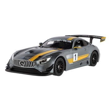 Coche teledirigido Mercedes AMG GT3 RASTAR 5xAA + 2xAA gris