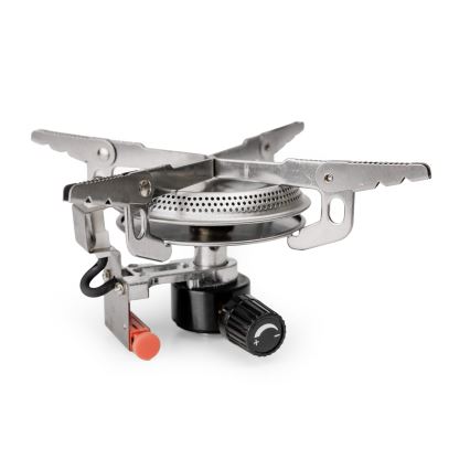 Cocina de gas para camping con accesorios