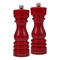 Cole&Mason - Juego de molinillos de sal y pimienta LONDON 2 pz 18 cm haya/rojo