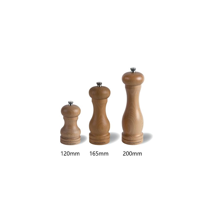 Cole&Mason - Molinillo de pimienta CAPSTAN HAYA haya 12 cm