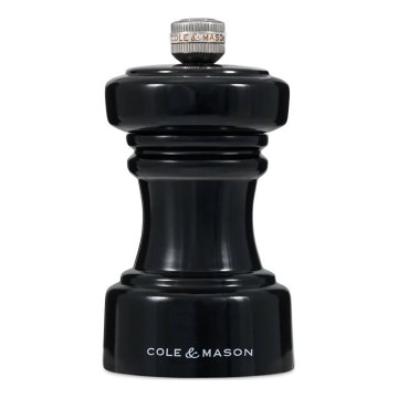 Cole&Mason - Molinillo de sal HOXTON 10,4 cm haya/negro brillante
