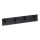 Colgador 25,5x4,5 cm acero inoxidable/negro
