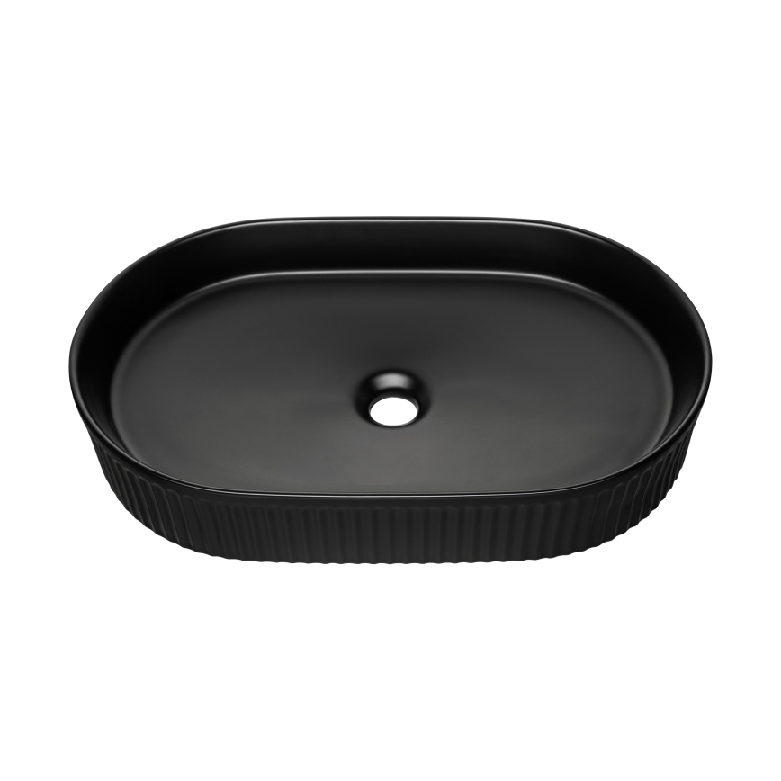 COMAD BEYOND 3 BLACK (E-6531) - Lavabo para encimera BEYOND 56x36 cm cerámica/negro mate