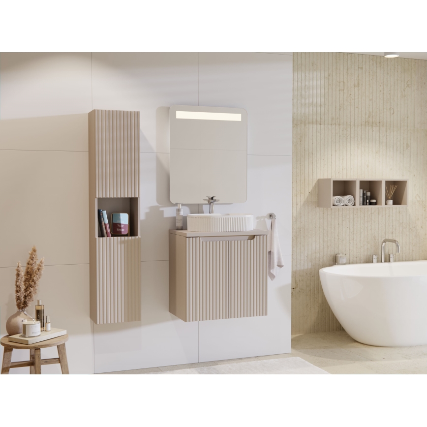 COMAD BEYOND 5 WHITE ( E-6564 ) - Lavabo para encimera BEYOND 48x32,5 cm cerámica/blanco mate