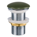 COMAD CLICK-CLACK T201MFG-3 - Desagüe de lavabo CLICK-CLACK diá. 7 cm mate Verde