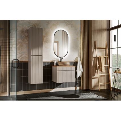 COMAD ICONIC CASHMERE 82-60-D-1S - Mueble bajo lavabo ICONIC 46x60 cm beige