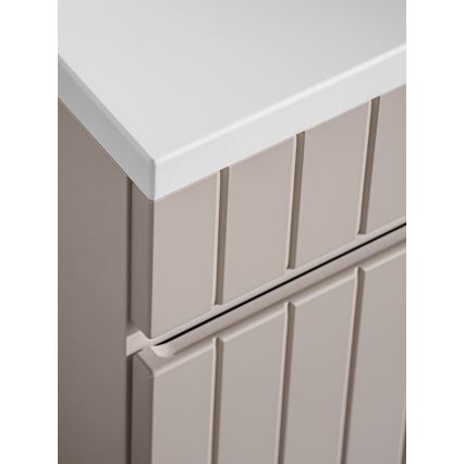 COMAD ICONIC CASHMERE 82-60-D-1S - Mueble bajo lavabo ICONIC 46x60 cm beige