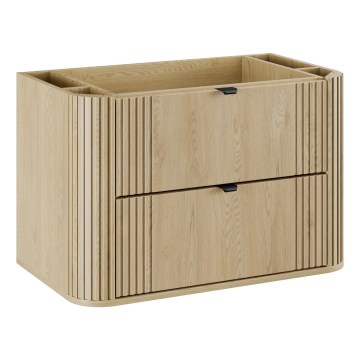 COMAD OVALIA CREMONA 82-80-46-2S - Mueble bajo lavabo OVALIA 52x80 cm, roble Cremona