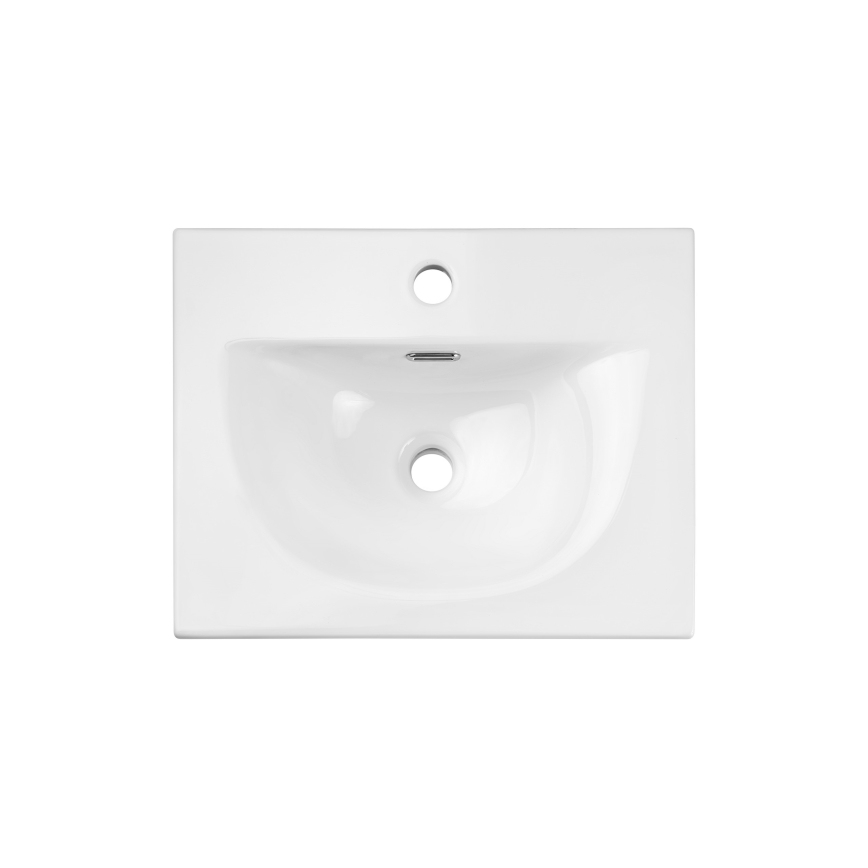 COMAD SKY 3 50CM DP ( E-8099-3-50 ) - Lavabo empotrado SKY 51x40 cm cerámica/blanco mate