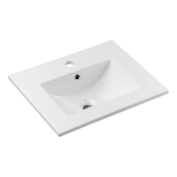 COMAD UM-2050RB DANCE 50 - Lavabo empotrado DANCE 52x40 cm cerámica/blanco brillante