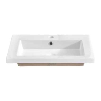 COMAD UM-8070 SPIRIT 60 DP - Lavabo encastrado SPIRIT 46 x 61 cm blanco