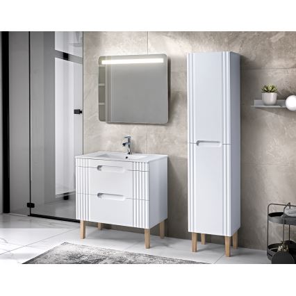 COMAD UM-CFP LAVA 50D - Lavabo empotrado LAVA 51x46 cm cerámica/blanco brillante