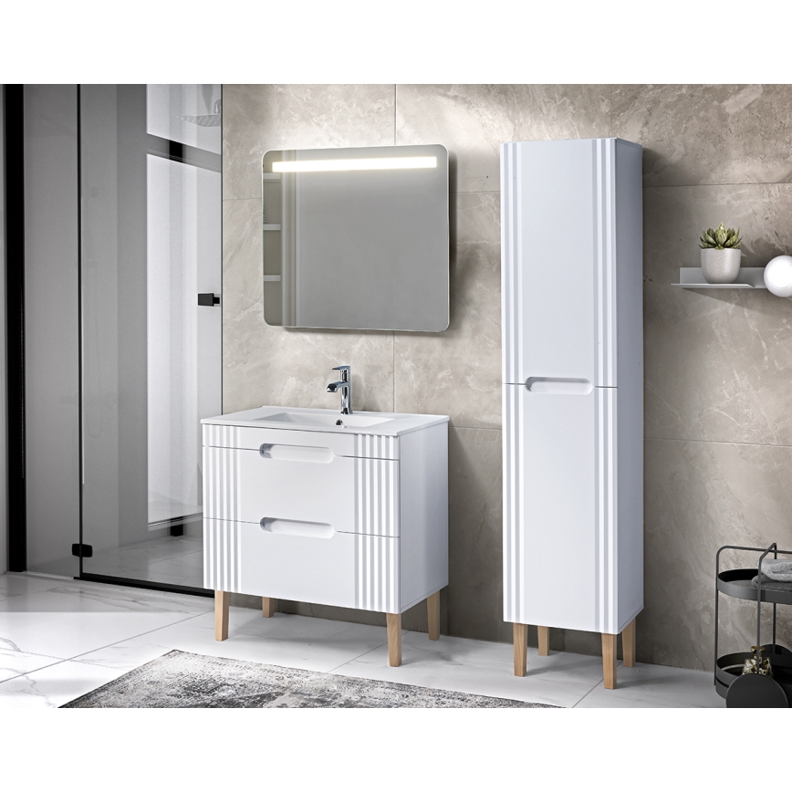 COMAD UM-CFP LAVA 50D - Lavabo empotrado LAVA 51x46 cm cerámica/blanco brillante