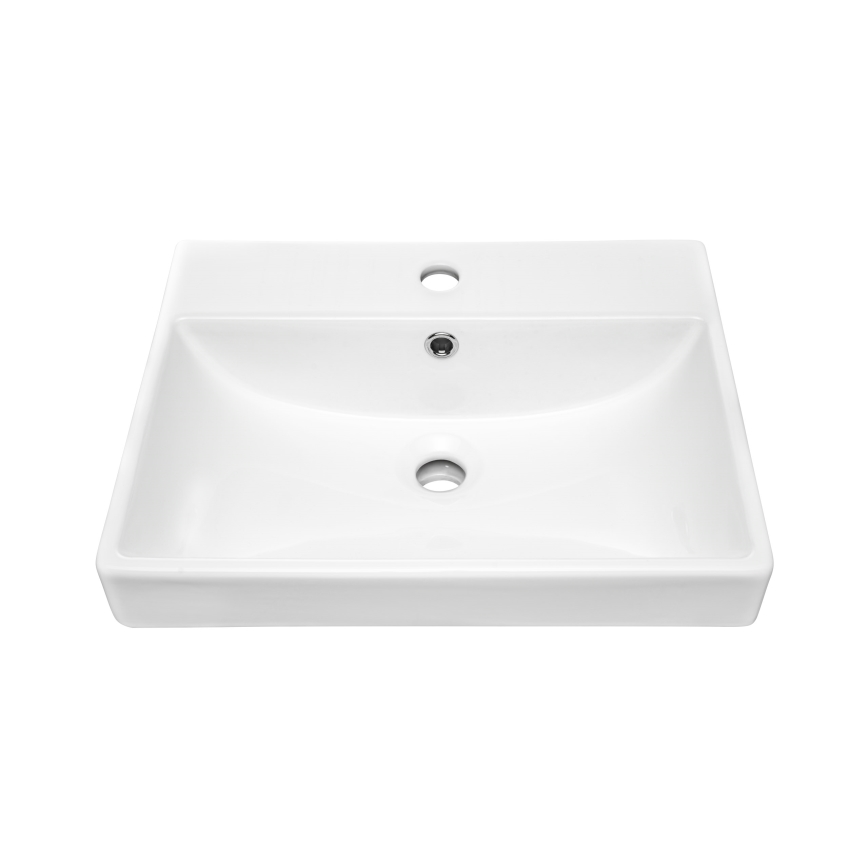 COMAD UN-RITA-GW-50 - Lavabo sobre encimera RITA 50x40 cm cerámica/blanco brillante