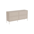 Cómoda ALIN 157x40 cm taupe