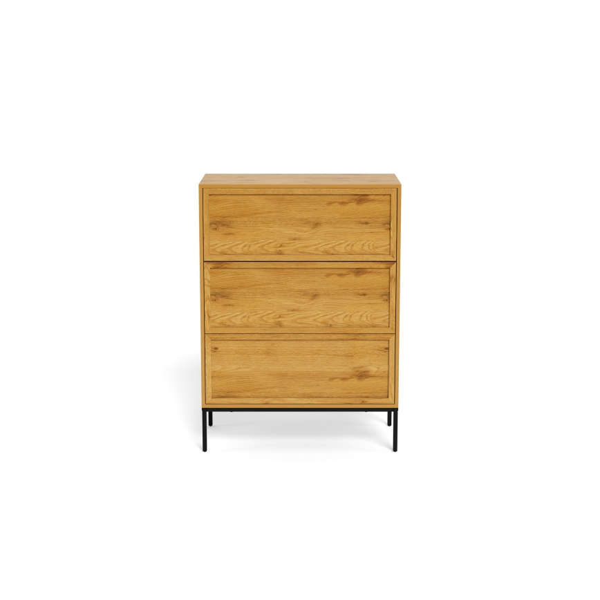 Cómoda ALIN 80x40 cm, marrón claro